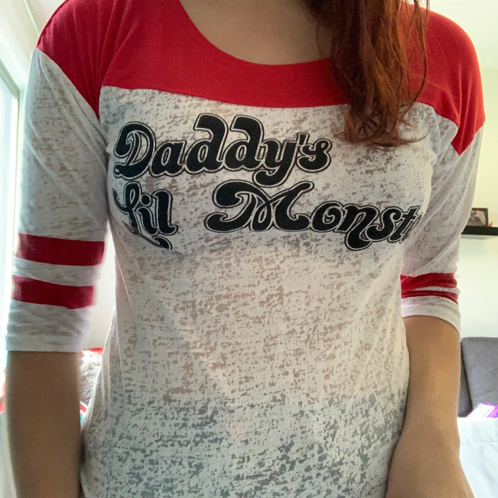 Harley Quinn Suicide Squad Quarter Sleeve Shirt